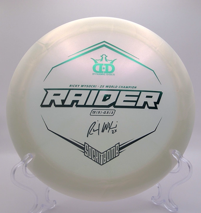 Dynamic Discs Lucid Ice Glimmer Raider - Ricky Wysocki sockibomb