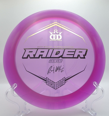 Dynamic Discs Lucid-Ice Raider Ricky Wysocki Sockibomb Stamp