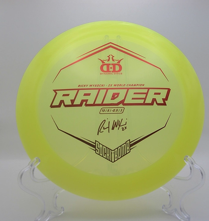 Dynamic Discs Lucid-Ice Raider Ricky Wysocki Sockibomb Stamp